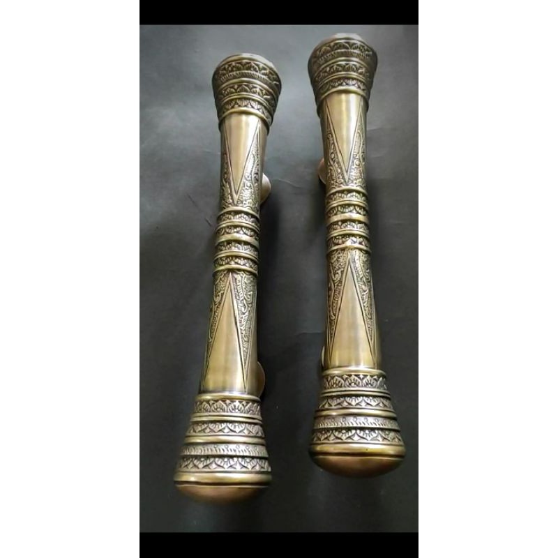 handle ukir kuningan / tarikan pintu rumah/ handle pintu kuningan