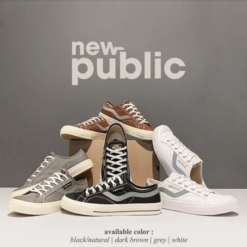 Ventela New Public Black Natural / Grey / White / Brown Original