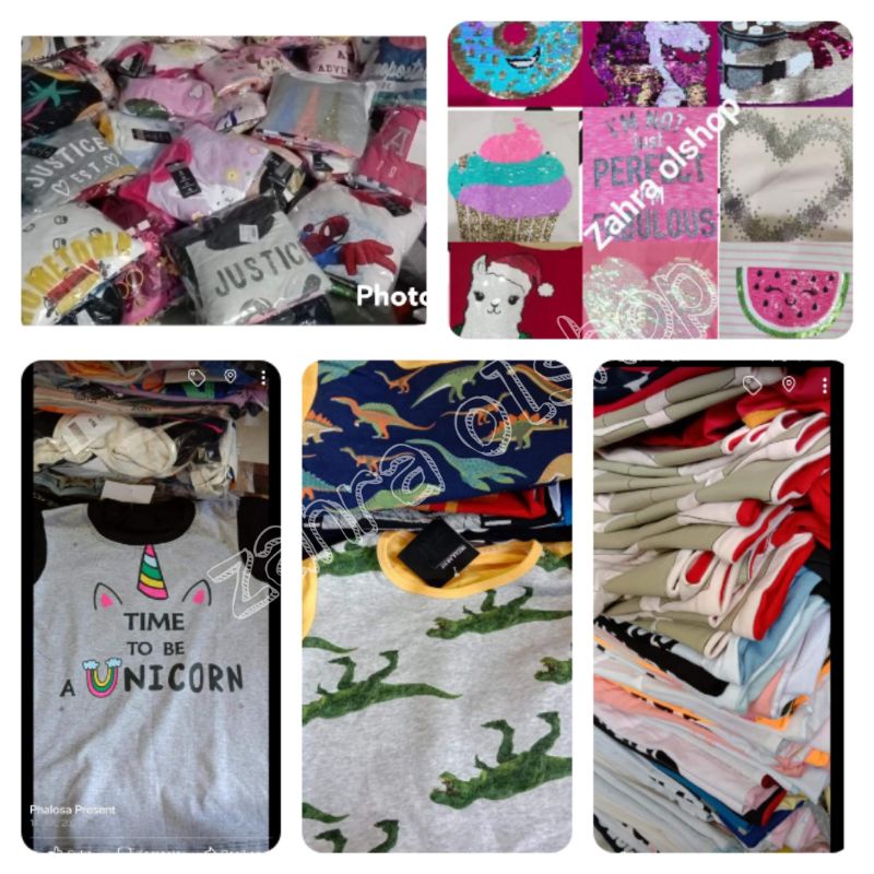 PAKET USAHA 20 pcs Baju Anak EX GARMENT CMT Dasyat  MURAHnya