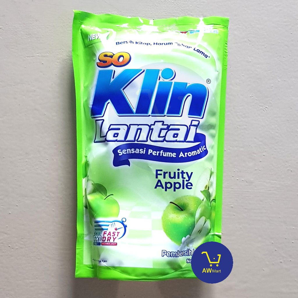 SO KLIN SOKLIN LANTAI 780ML RASA APEL DAN LEMON (DARI PABRIK LANGSUNG)