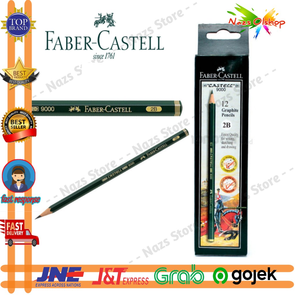 

Pensil 2B Faber Castell Original