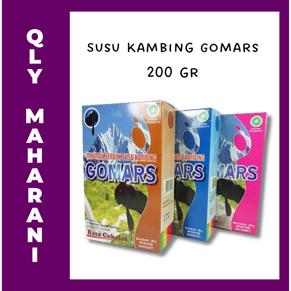 

SUSU KAMBING GOMARS 200GR