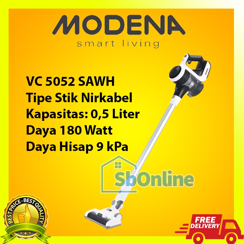 MODENA Vacuum Cleaner 0,5 Liter - VC 5052 SAWH