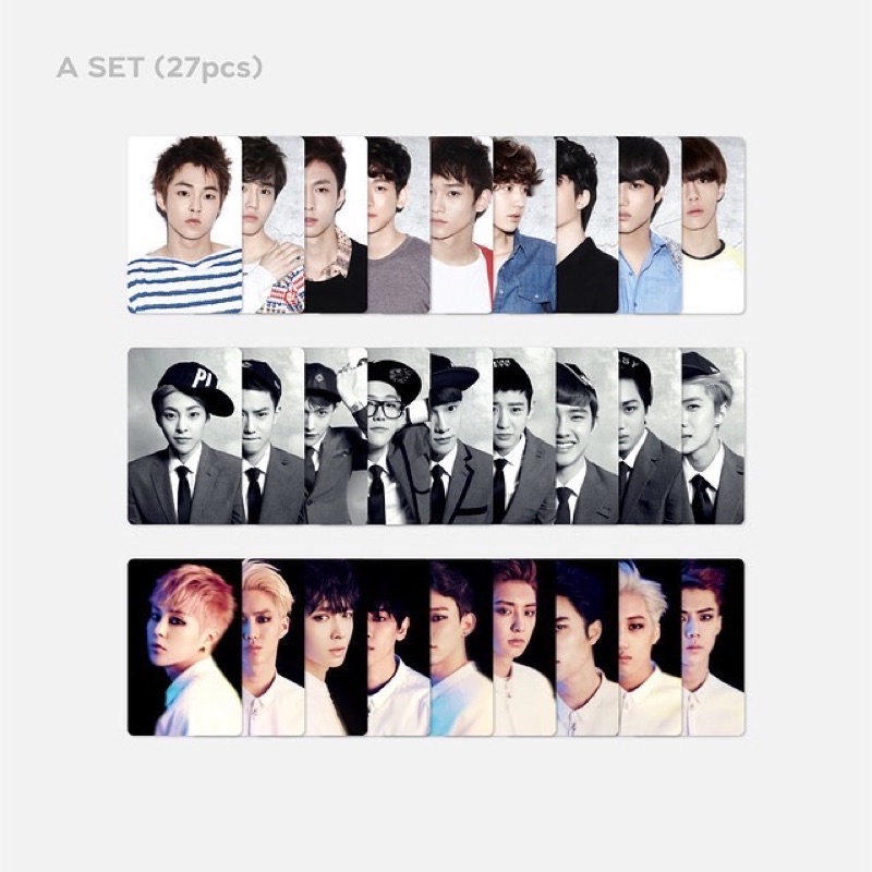 baca deskripsi  EXO REPACKAGED PHOTOCARD SHARING ANNIVERSARY