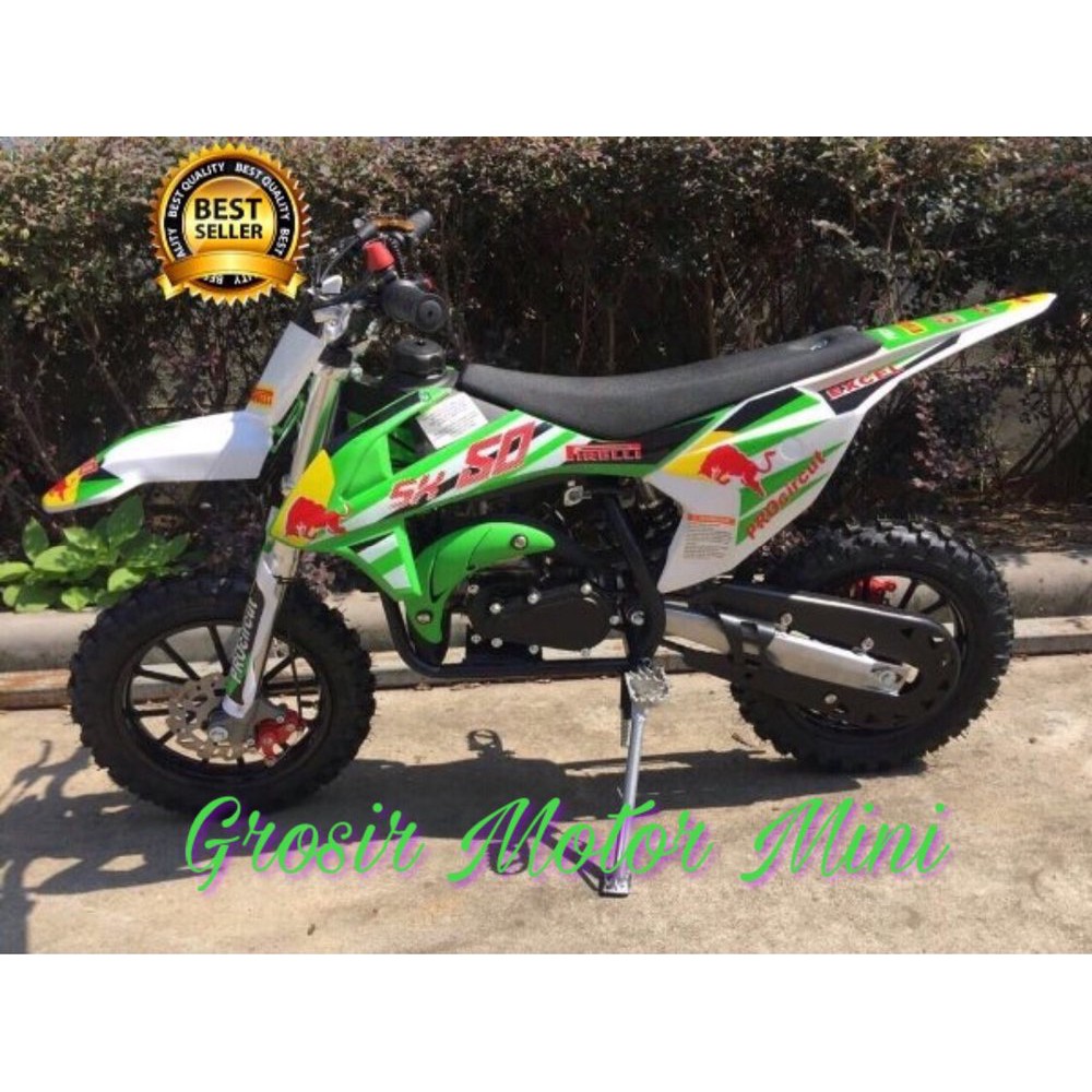 Jual MOTOR MINI TRAIL MT4 50CC MESIN 2TAK Berkualitas
