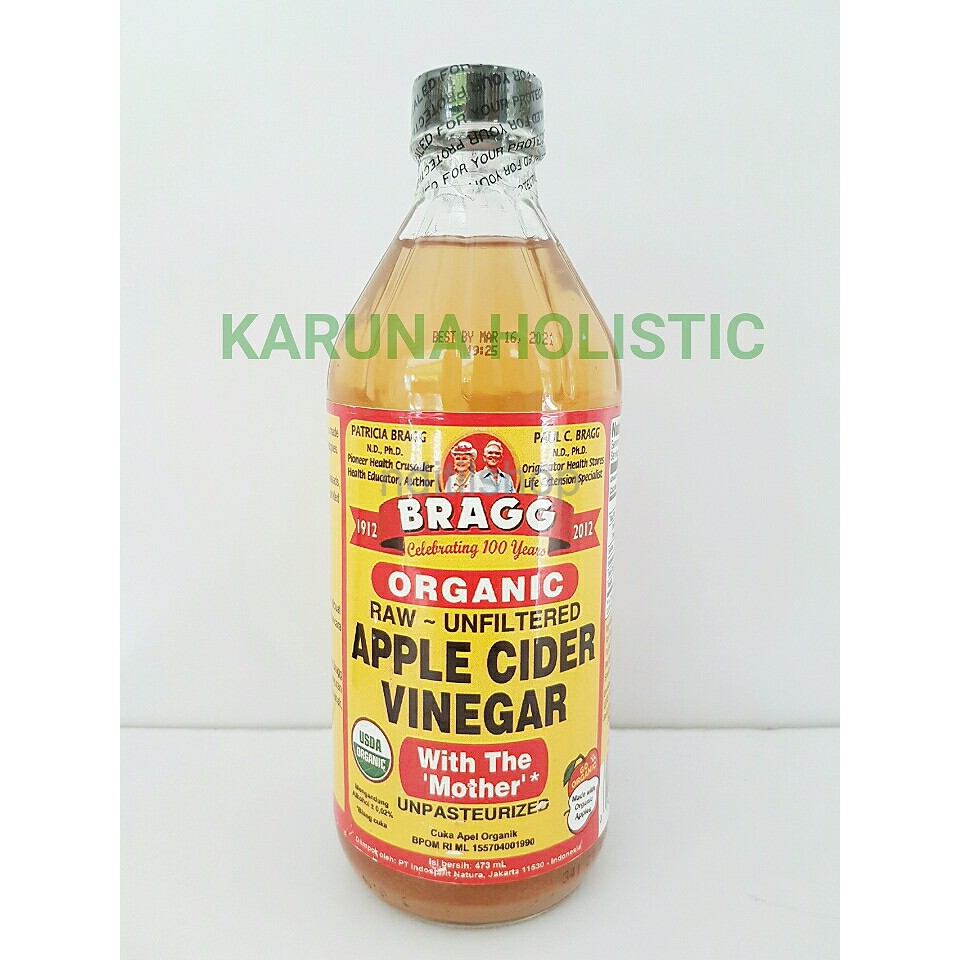 

Bragg Apple Cider Vinegar (With The "Mother") 473ml | Cuka Apel