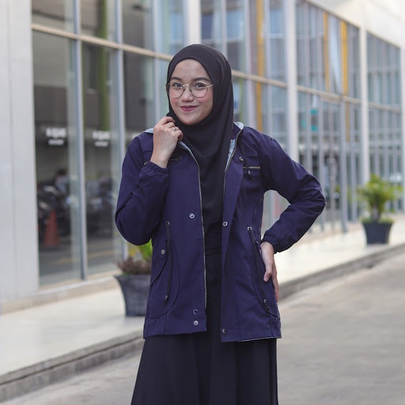 Jaket Parka Wanita Muslimah Model Korea Kualitas Premium