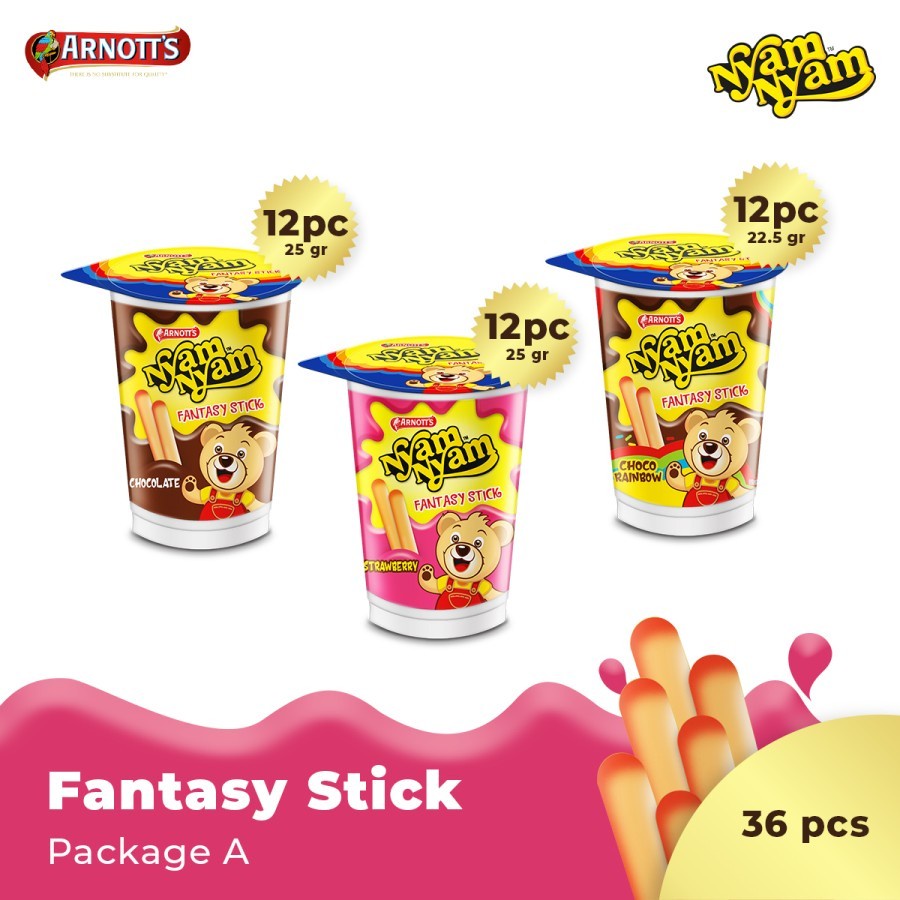 

Nyam Nyam Fantasy Stick - Package A