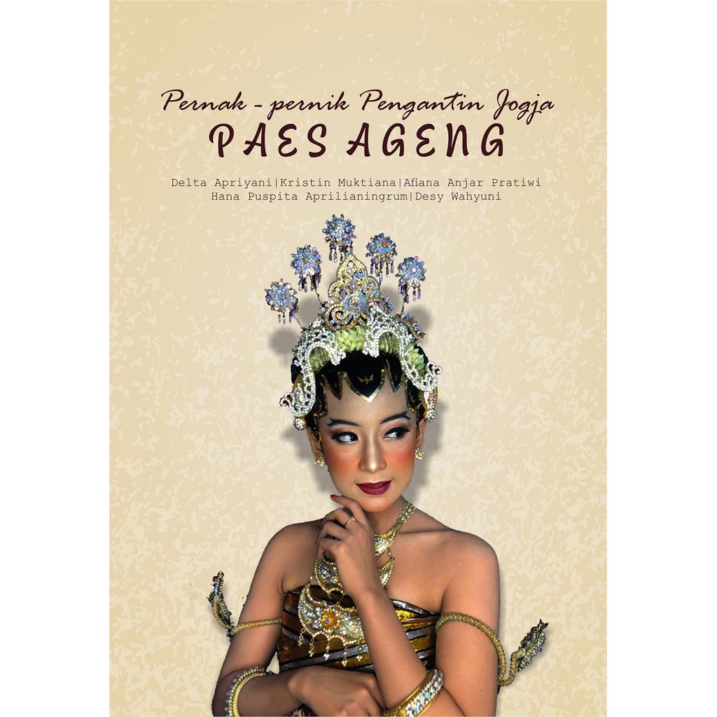 Buku Pernak Pernik Pengantin Jogja Paes Ageng - Delta Apriyani - DEEPUBLISH
