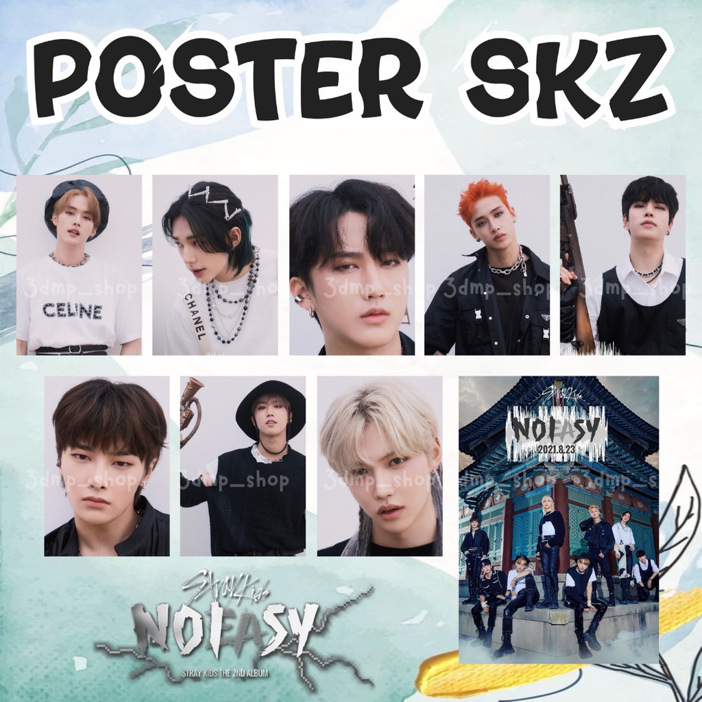 POSTER STRAY KIDS NOEASY