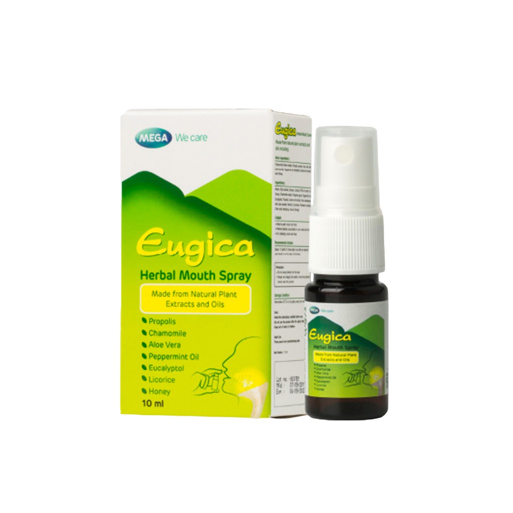 EUGICA COFF HERBAL MOUTH SPRAY 10 ML