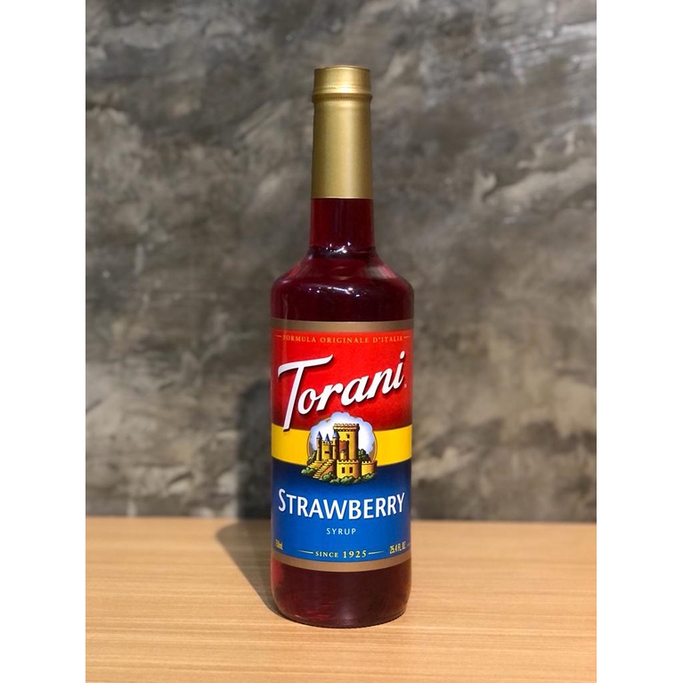 

Torani Syrup Rasa Strawberry 750 ML - Sirup Torani 750 ML