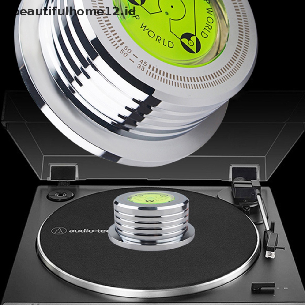 【beautifulhome12.id】 Metal Record Clamp Lp Disc Stabilizer Turntable For Record Turntable Balanced .