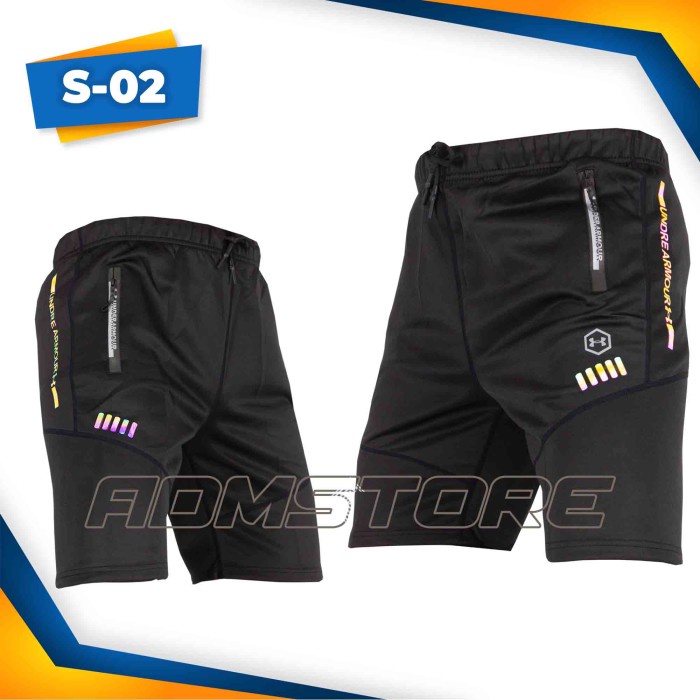 Celana Pendek Celana Pendek Pria Import / Celana Pendek Olahraga / Celana Gym EON - S-02, M (N5H8) C