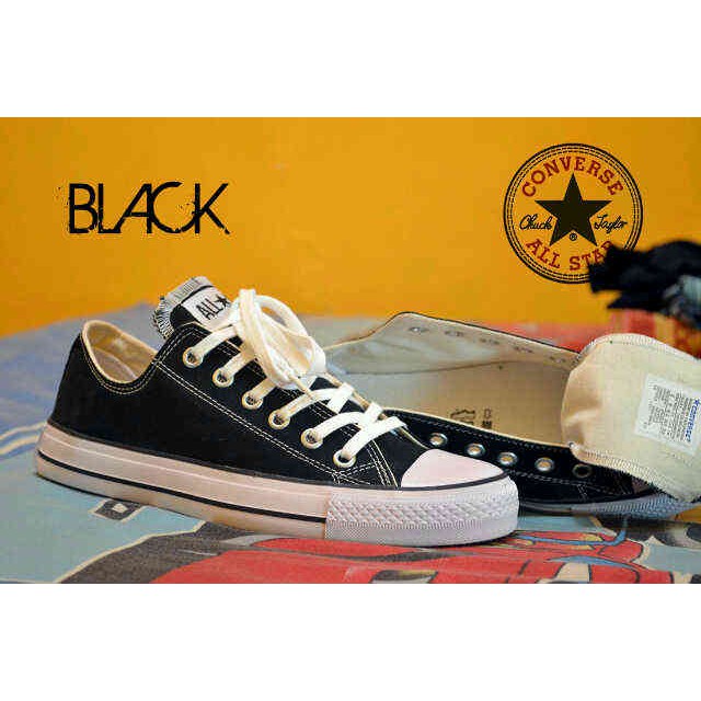 Boots SEPATU CONVERSE BLACK ORI INDONESIA  TP02