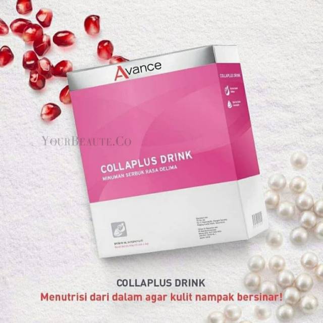 BEST SELLER! BERKHASIAT Avance Collagen Plus Drink Minuman Kolagen Anti Aging - 15 sachets