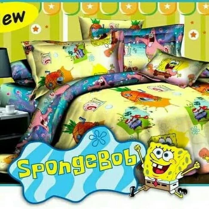 Bedcover Set King Fata Spongebob 180x200 cm