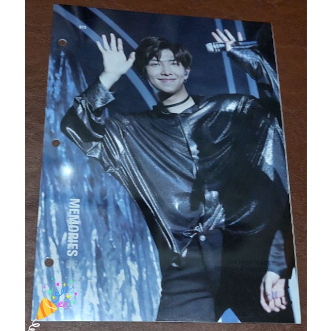 ( Sharing Goods ) DVD BTS Memories of 2018 Official Clear Photo Index RM