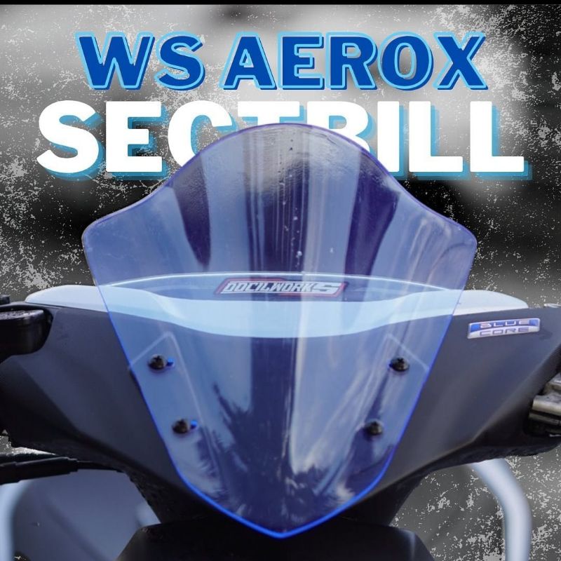 Windshield Yamaha Aerox. Visor yamaha Aerox. ws Aerox .kaca depan Aerox. windshield aerox