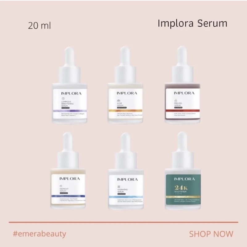 IMPLORA FACE SERUM (BPOM) ORIGINAL