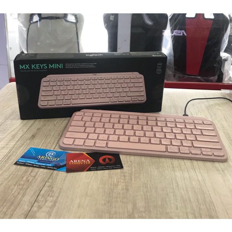 Keyboard Logitech MX Keys Mini Rose Wireless Bluetooth