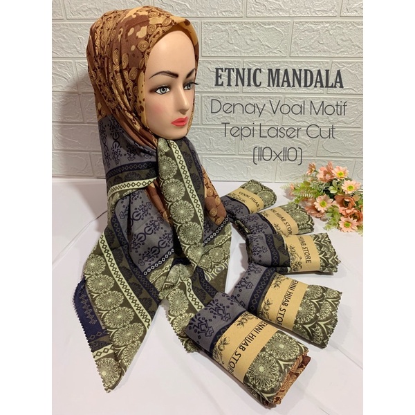 VOAL PREMIUM MOTIF-Etnic mandala