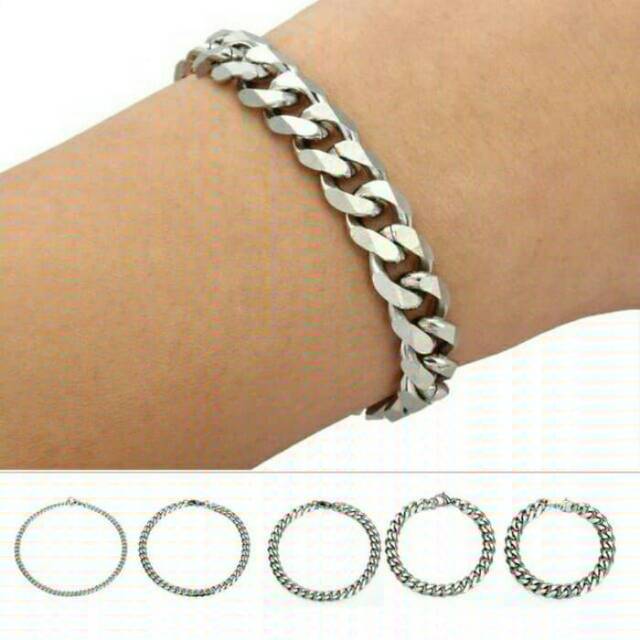 Gelang Rantai Monel