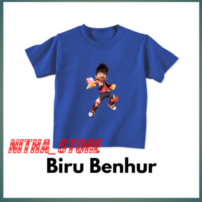 baju anak lucu, baju anak boboiboy, baju anak kartun