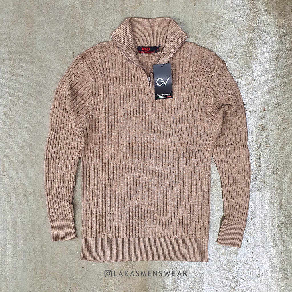Gianni Visentin Turtle Neck Camel