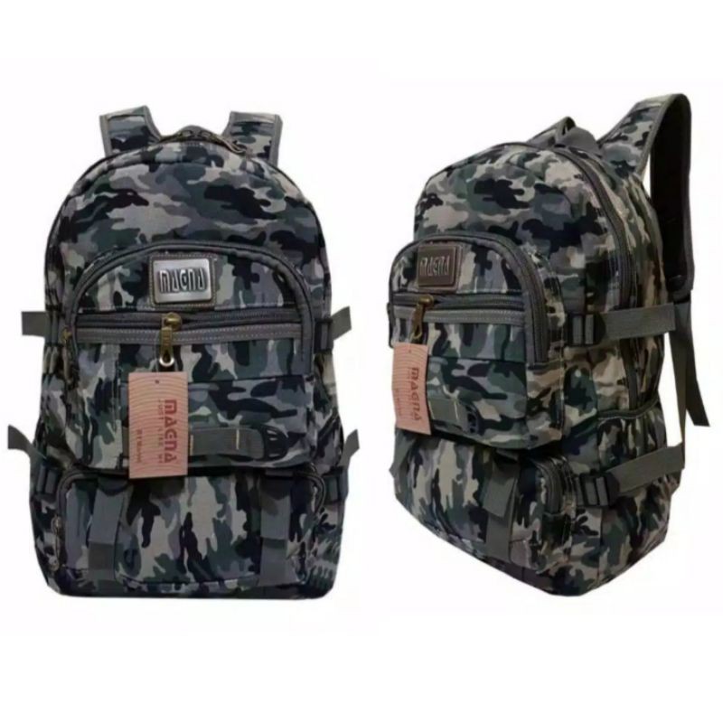 tas ransel tas gendong tas punggung bahan kanvas merek magna