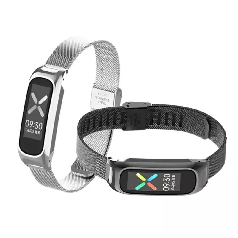 Silvertech Strap Metalic OPPO Band Tali Pengganti OPPO Band Berbahan Metal Magnetic Strap OPPO