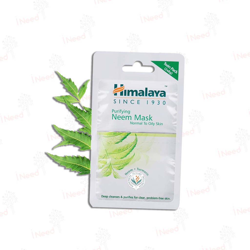 (INEED) (Sachet) HIMALAYA NEEM MASK 16ML | MASKER HIMALAYA SACHET / HIMALAYA MASKER