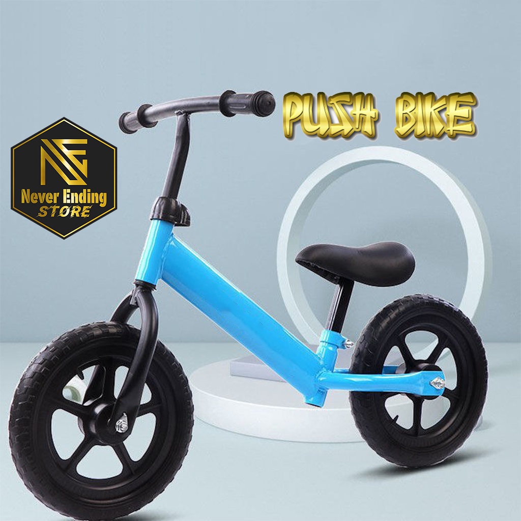 Sepeda Anak Pushbike Balance Bike Anak Roda 2 Sepeda Keseimbangan Anak  Push Bike Anak  Perempuan Laki Laki Merah Putih Biru Pink Hitam / Sepada Anak Murah Viral Bestseller 2 cycle cocok untuk usia 1 2 3 4 5 tahun