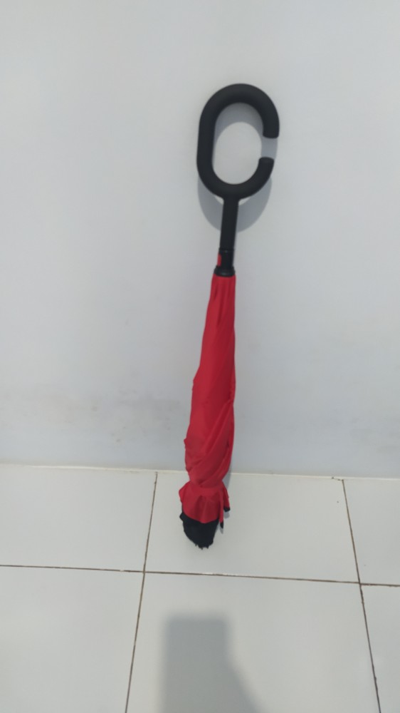 Payung Ajaib / Payung Kebalik / Payung Kekinian / Payung Gagang C / Perlengkapan Musim Hujan
