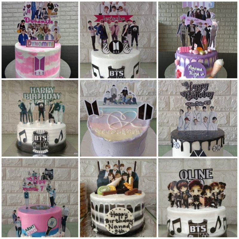 

BTS / Kue ulang tahun / birthday cake