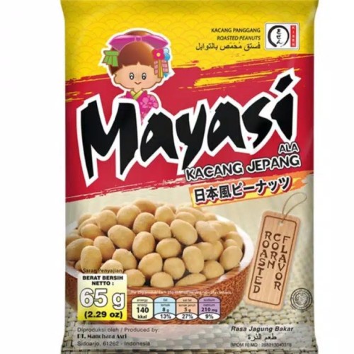 

MAYASI KACANG KORO KORO JAGUNG BAKAR 65GR