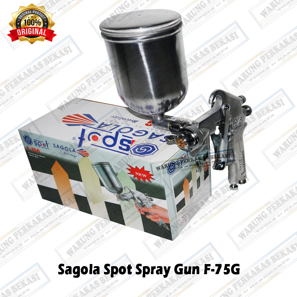 Jual Spot Sagola Spray Gun Spet Alat Semprot Cat Angin Mesin Kompresor ...