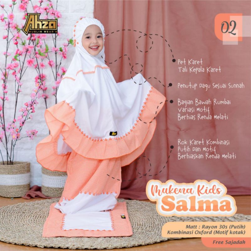 MUKENA KIDS SALMA BY AHZA
