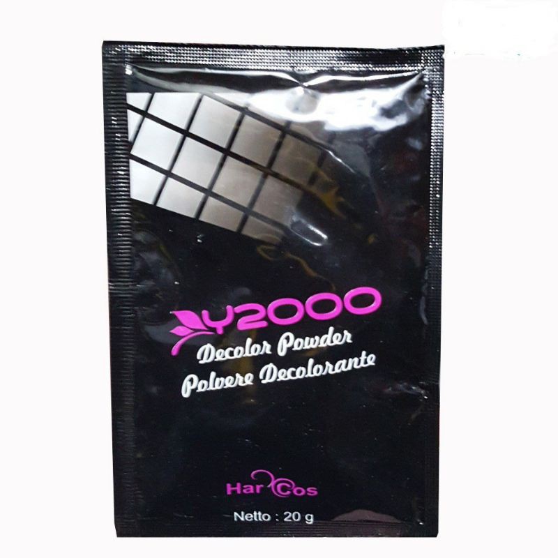 Y2000 Decolor Powder Bleaching Sachet