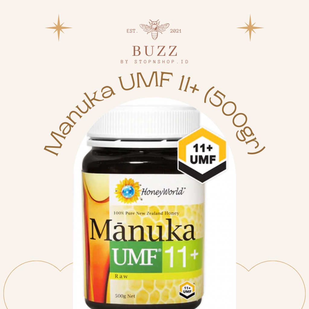 

[HONEYWORLD] Manuka UMF 11+ (500gr)