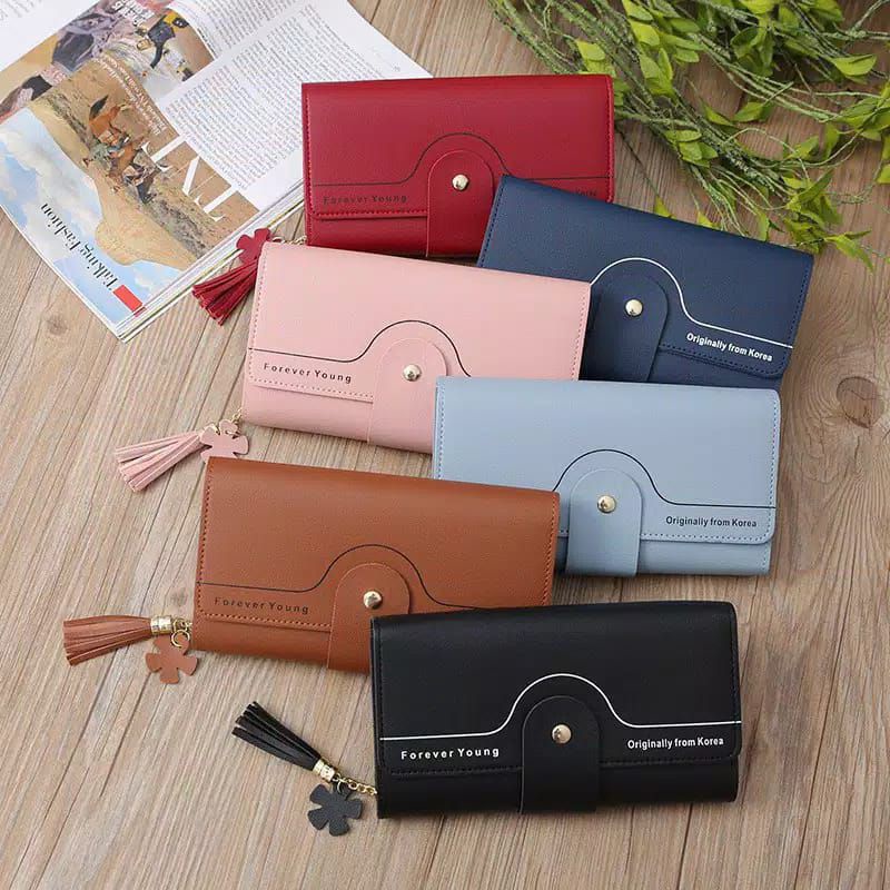 Dompet panjang wanita impor / dompet uang / dompet hp by zellshop