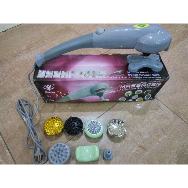 MAGIC MASSAGER 8IN1/ ALAT PIJAT ELEKTRIK/ BODY MASSAGER 8IN1 BLUEIDEA DISKON