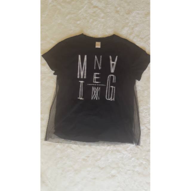 (PRELOVED) KAOS JARING JARING