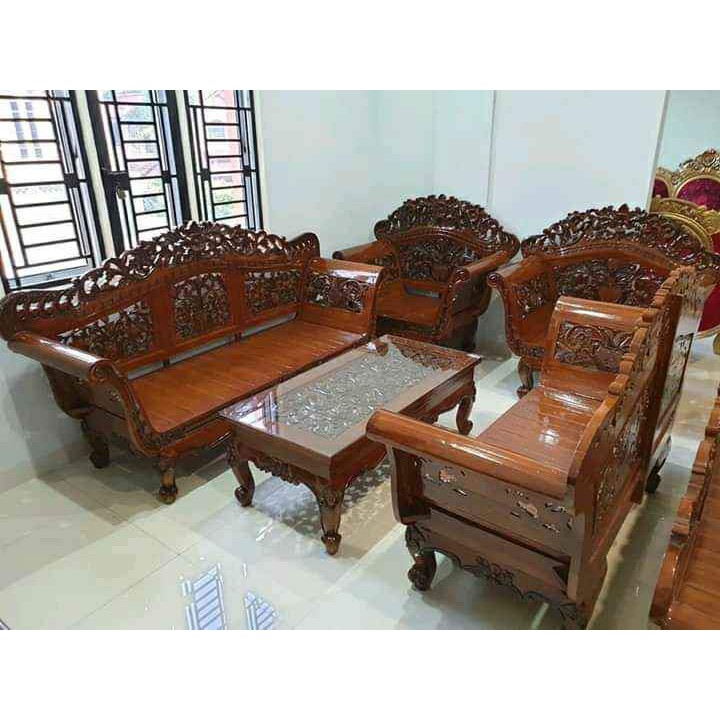 Kursi Tamu Kayu Jati Ukir Madura JumboMewah