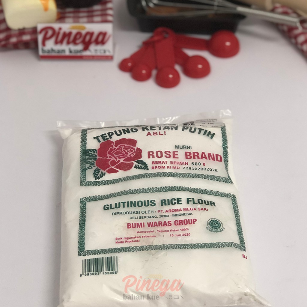 

Tepung Ketan Putih Rosebrand 500Gr