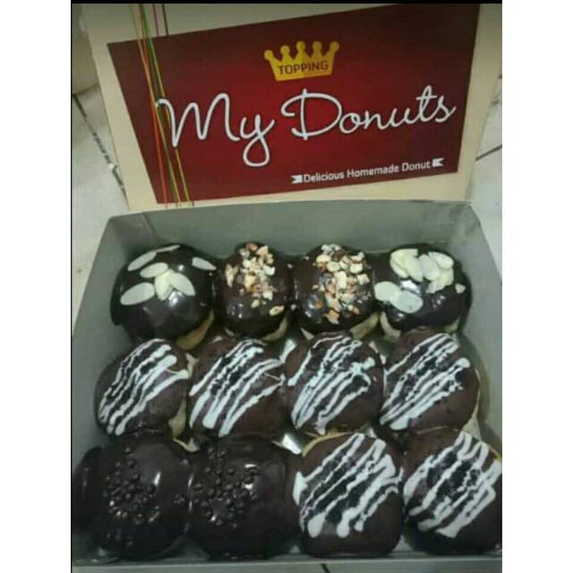 

My donuts topping All varian chocolate