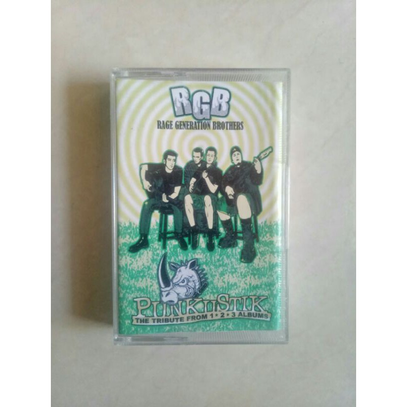 kaset pita rage generation brothers (punkustik) cover ada tanda tangan personil