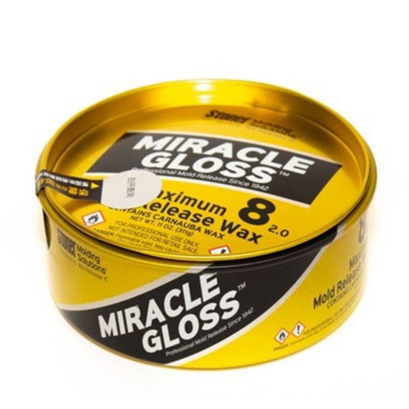 MIRROR GLASS - MIRACLE GLOSS - ANTI LENGKET RESIN - KEMASAN PABRIK 312GRAM