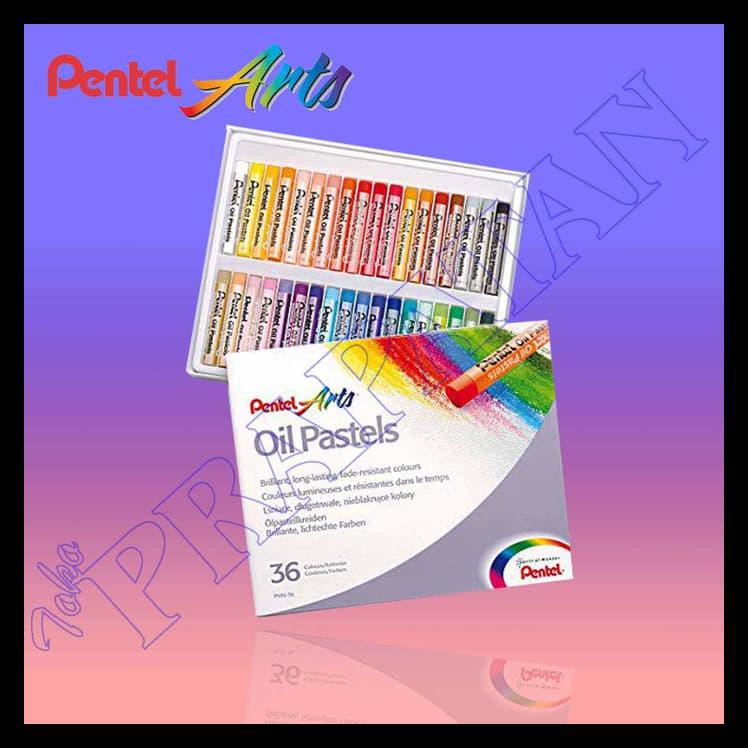 

Diskon Crayon Pentel Arts Oil Pastel Set 36