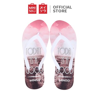  MINISO  Sandal  Jepit Wanita Gaya Musim Panas Shopee Indonesia